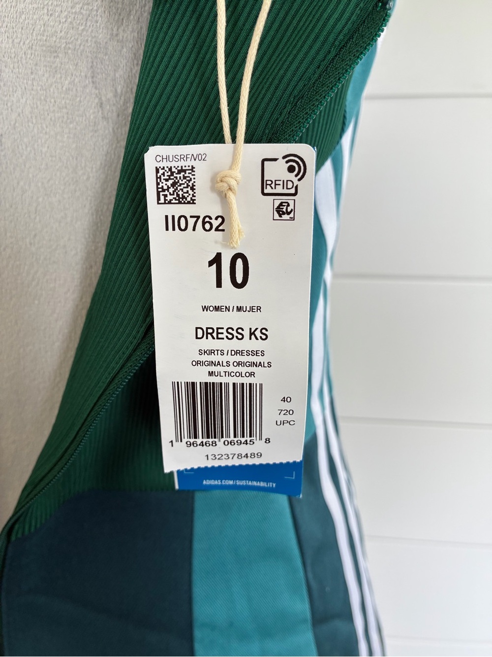 Adidas Women Originals x
KSENIASCHNAIDER Mimi Dress Sz 10 NWT - Picture 9 of 11